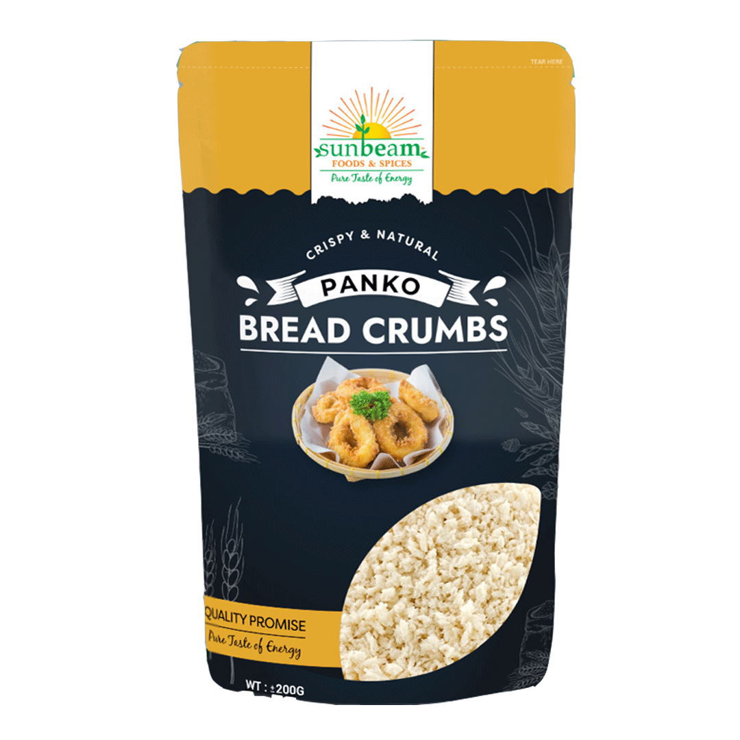 SUNBEAM PANKO BREAD CRUMBS POUCH 200 GM