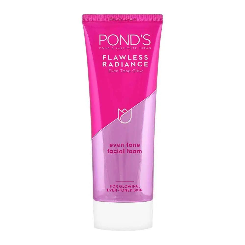PONDS FLAWLESS RADIANCE EVEN TONE FACIAL FOAM 100 GM
