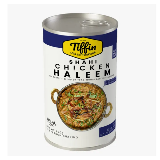 TIFFIN CHICKEN HALEEM READY TO EAT TIN 400 GM