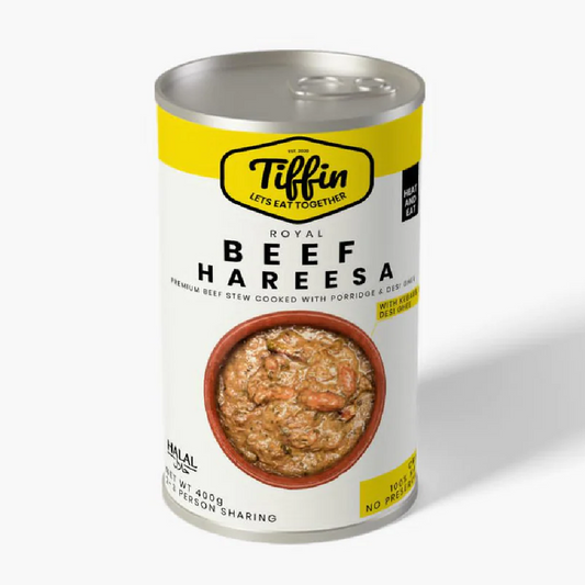 TIFFIN BEEF HAREESA READY TO EAT TIN 800 GM