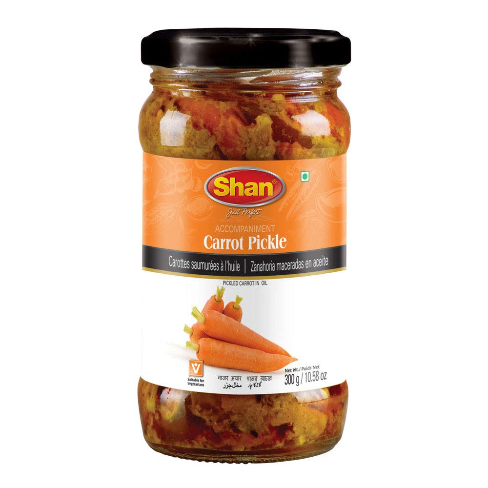 SHAN CARROT PICKLE JAR 300 GM