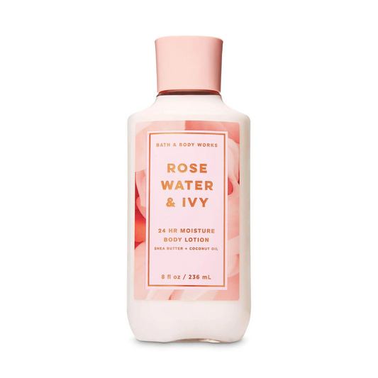 BBW ROSE WATER & IVY SHEA BUTTER BODY LOTION 236 ML