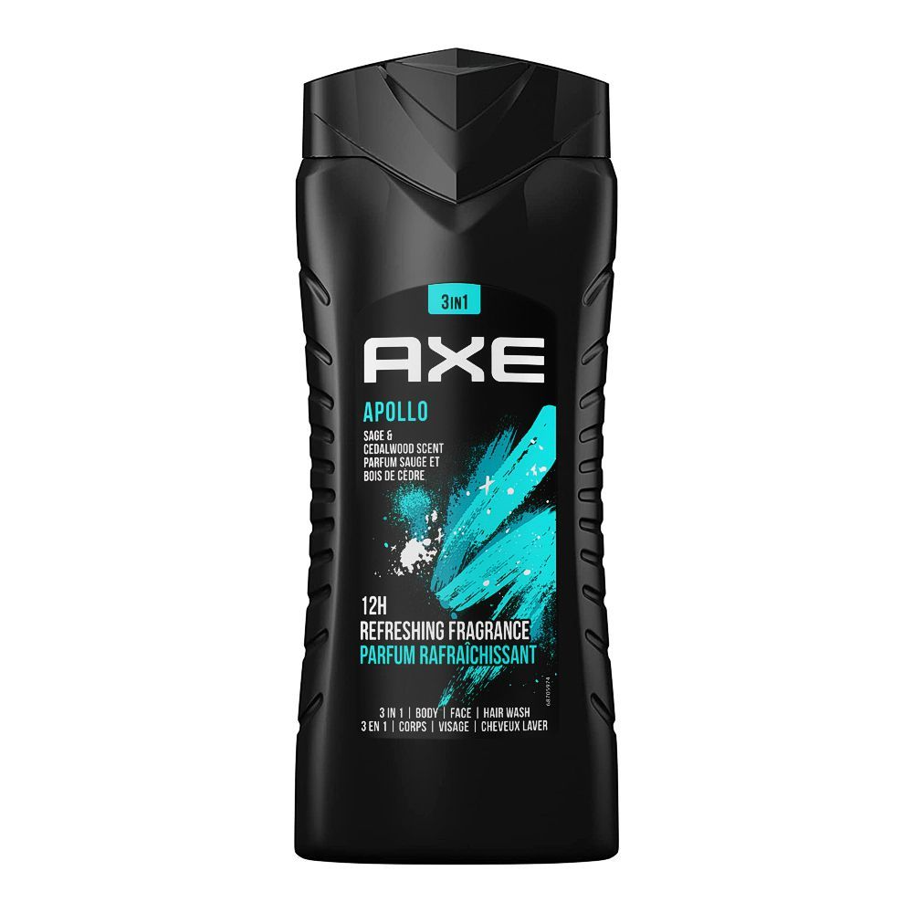 AXE SHOWER GEL 3 IN 1 APOLLO 250 ML