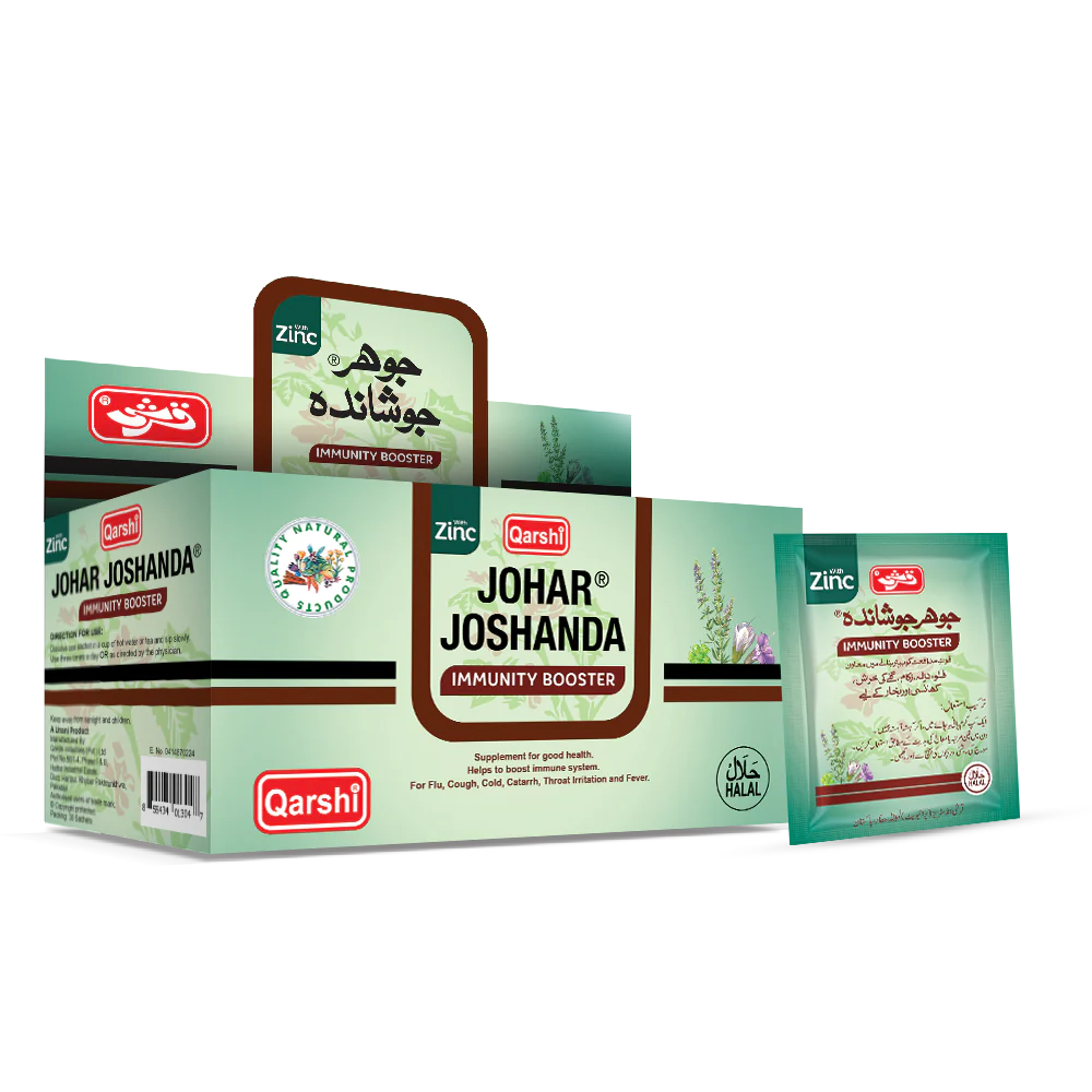 QARSHI JOHAR JOSHANDA ZINC IMMUNITY BOOSTER 5 GM SINGLE SACHET