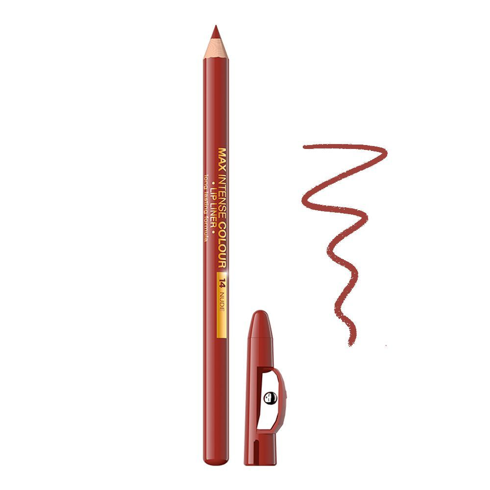 EVELINE MAX INTENSE COLOUR LIP LINER NO 14 NUDE