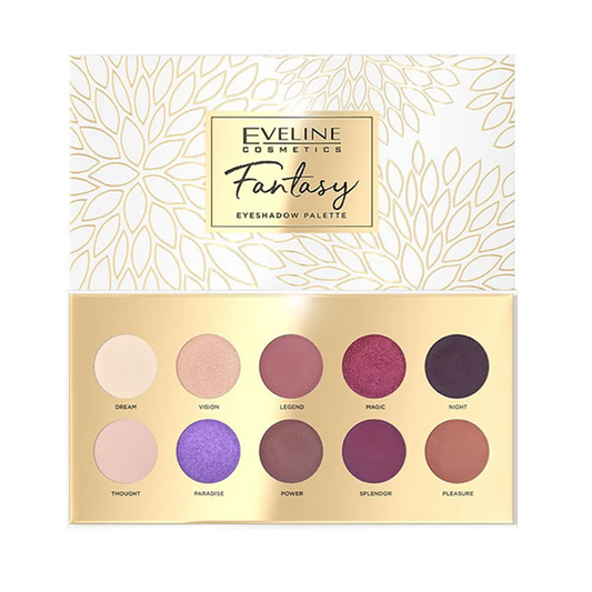 EVELINE EVELINE FANTASY EYESHADOW PALETTE 10 COLORS