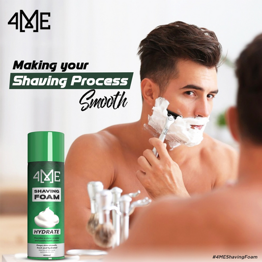 4ME SHAVING FOAM FRESH AND HYDRATE 400 ML