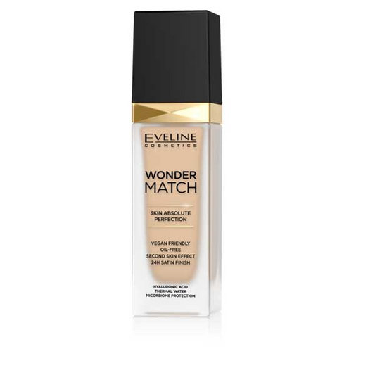 EVELINE WONDER MATCH FOUNDATION 10 LIGHT VANILLA 30ML