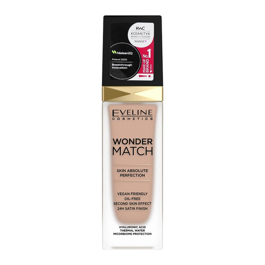 EVELINE WONDER MATCH FOUNDATION 15 NATURAL 30ML