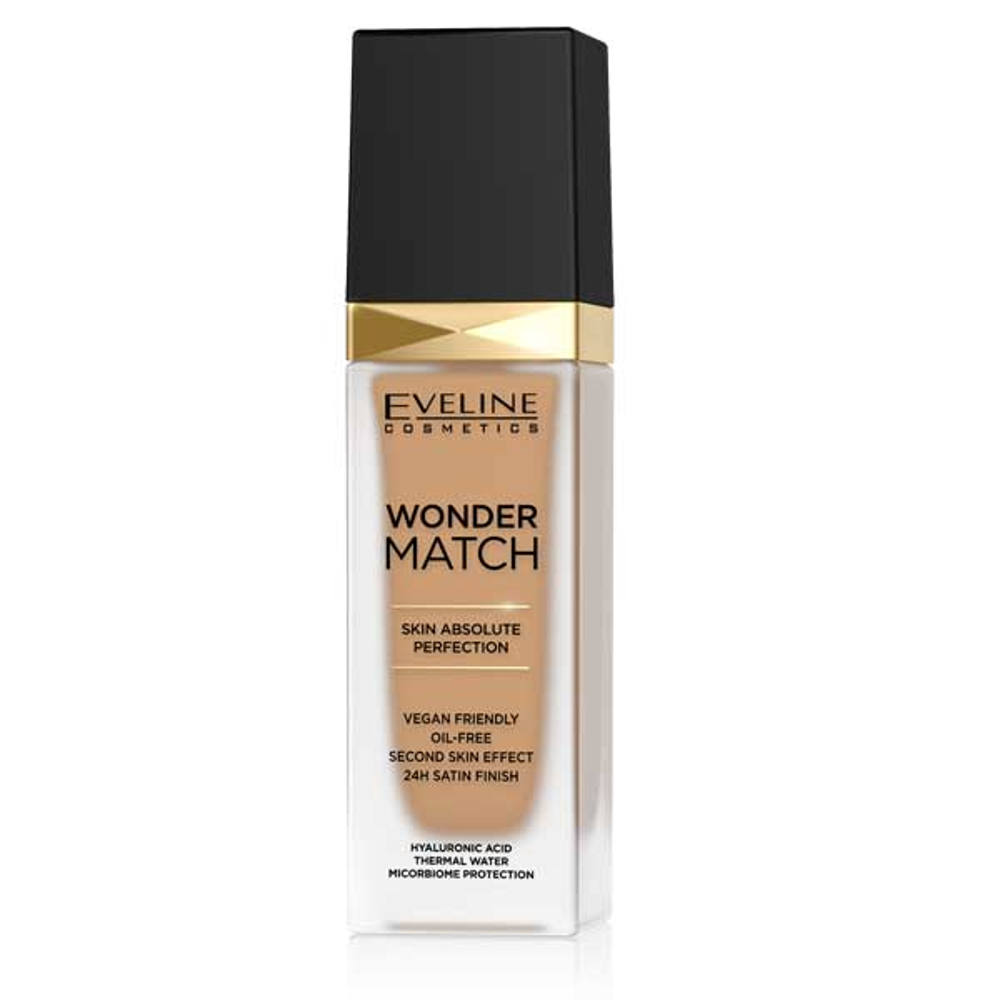 EVELINE WONDER MATCH FOUNDATION  40 SAND 30ML