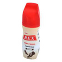 REX LIQUID SHOE POLISH BROWN 75 ML