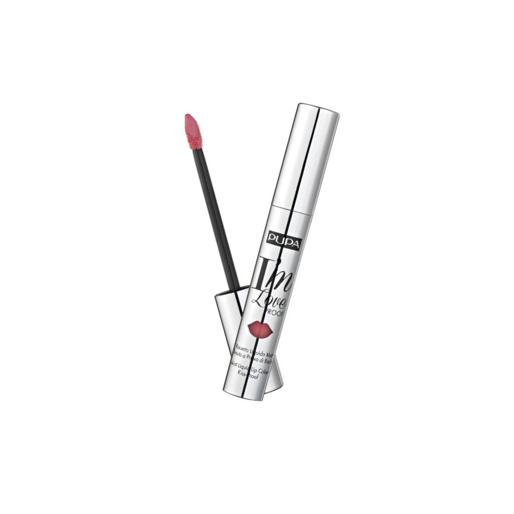 PUPA IM LOVEPROOF LIQUID LIP KISS PROOF - INTENSE ROSE  004