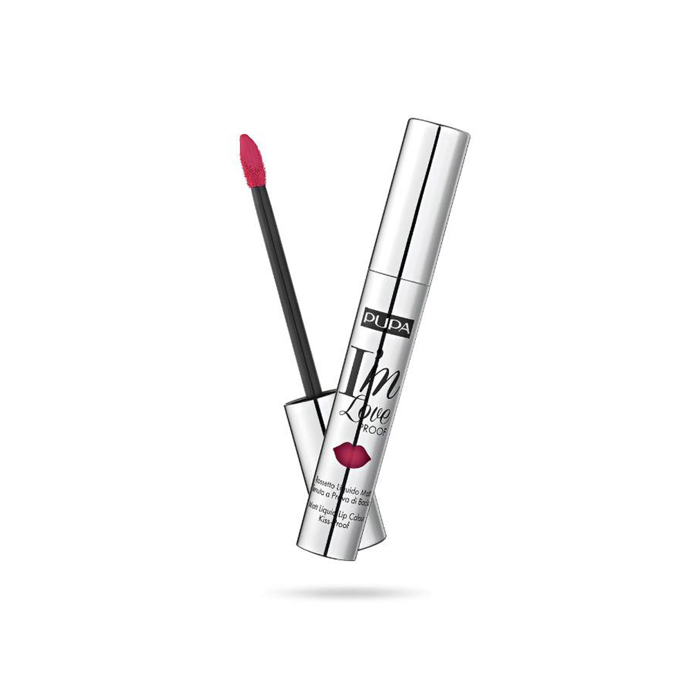 PUPA IM LOVEPROOF LIQUID LIP KISS PROOF - KISS ME RED  011