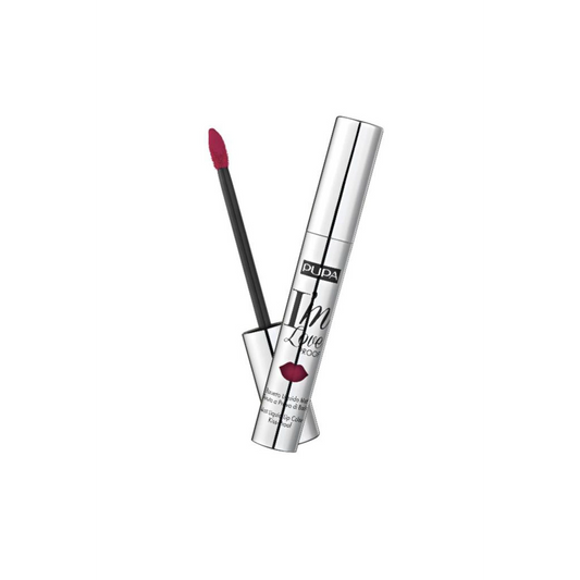 PUPA IM LOVEPROOF LIQUID LIP KISS PROOF - BURGUNDY RED  012
