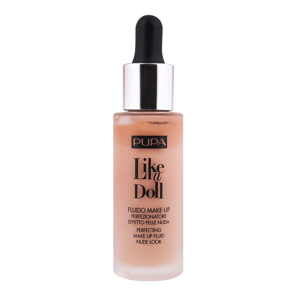 PUPA LIKE  DOLL - PERFECTING MAKEUP FLUID NUDE LOOK - NATURA