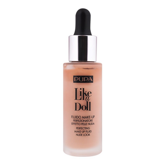 PUPA LIKE  DOLL - PERFECTING MAKEUP FLUID NUDE LOOK - NATURA