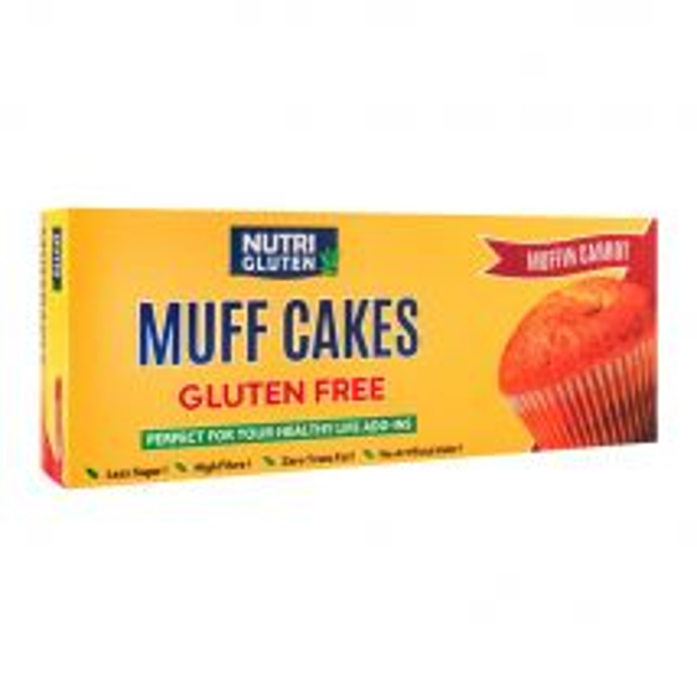 NUTRI GLUTEN FREE MUFF CAKE CARROT 100GM