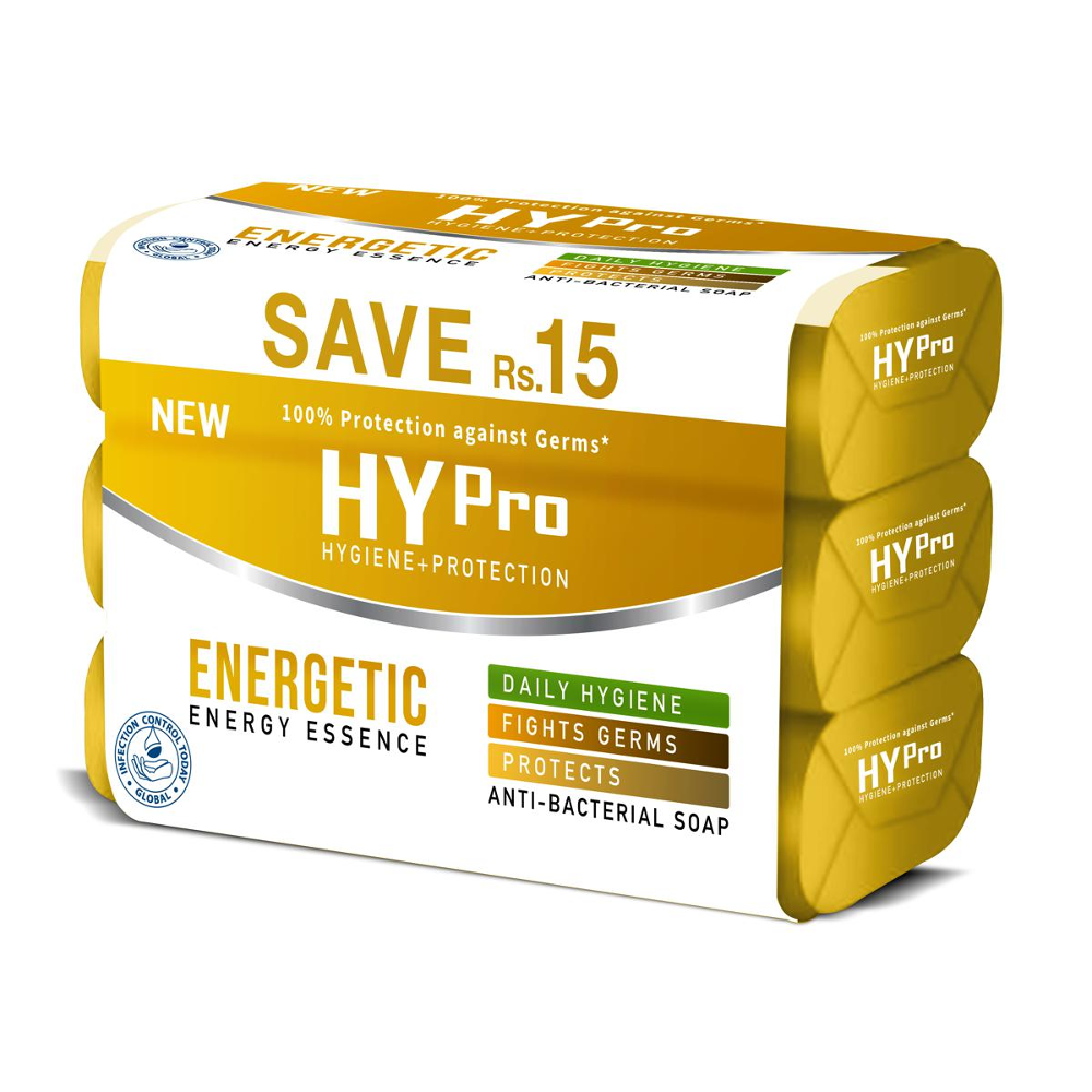 HYPRO HYGIENE  ENERGETC ENERGY ESSENCE SOAP 3IN1