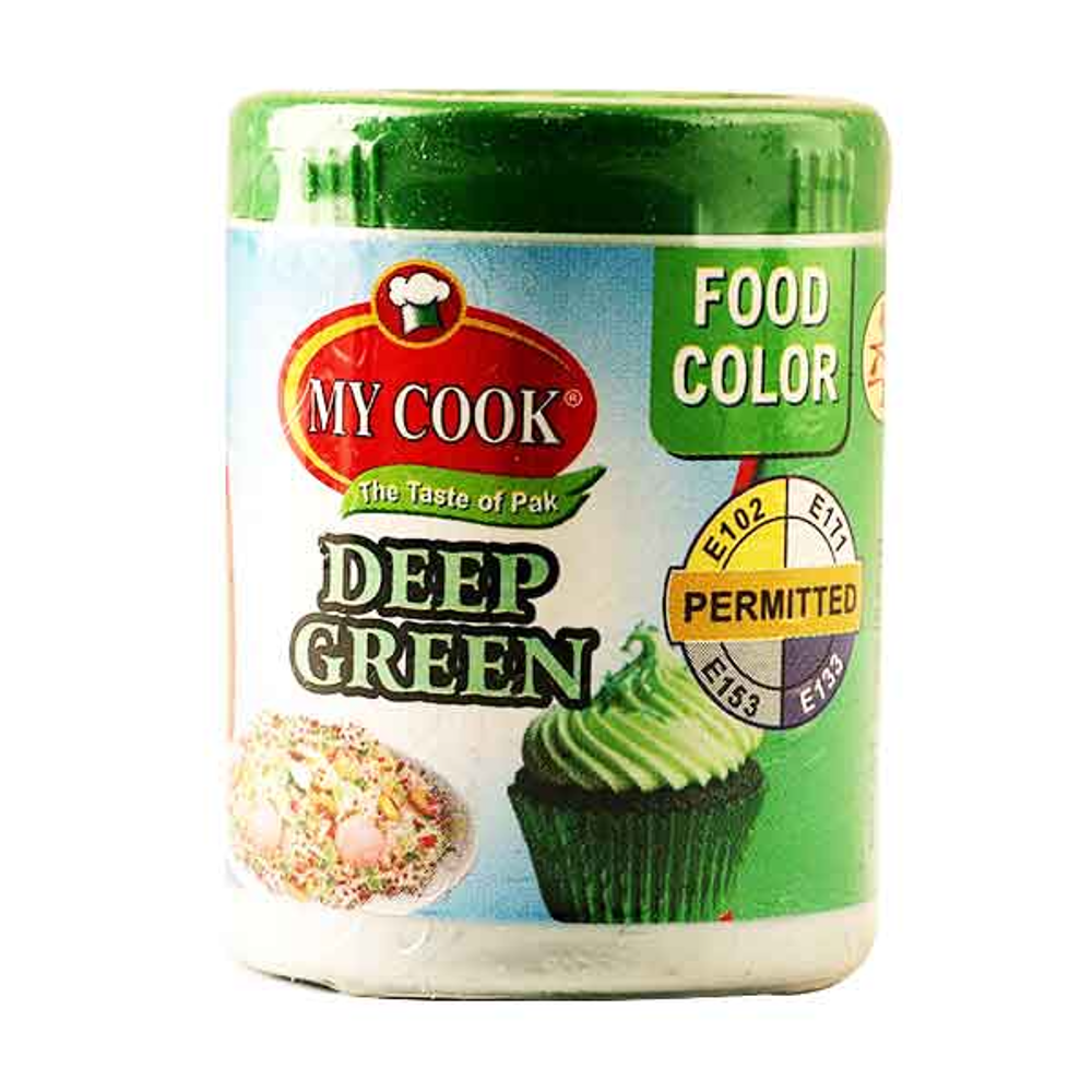 MY COOK DEEP GREEN FOOD FLAVOR 25 GM