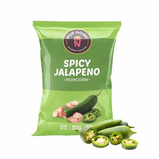 POPNOSH SPICY JALAPENO POPCORN 20GM