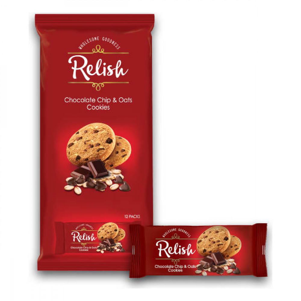 NABIL RELISH CHOCOLATE CHIP AND OATS COOKIES 42 GM