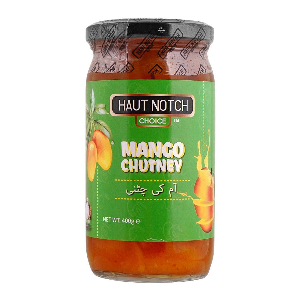 HAUT NOTCH MANGO CHUTNEY 400 GM