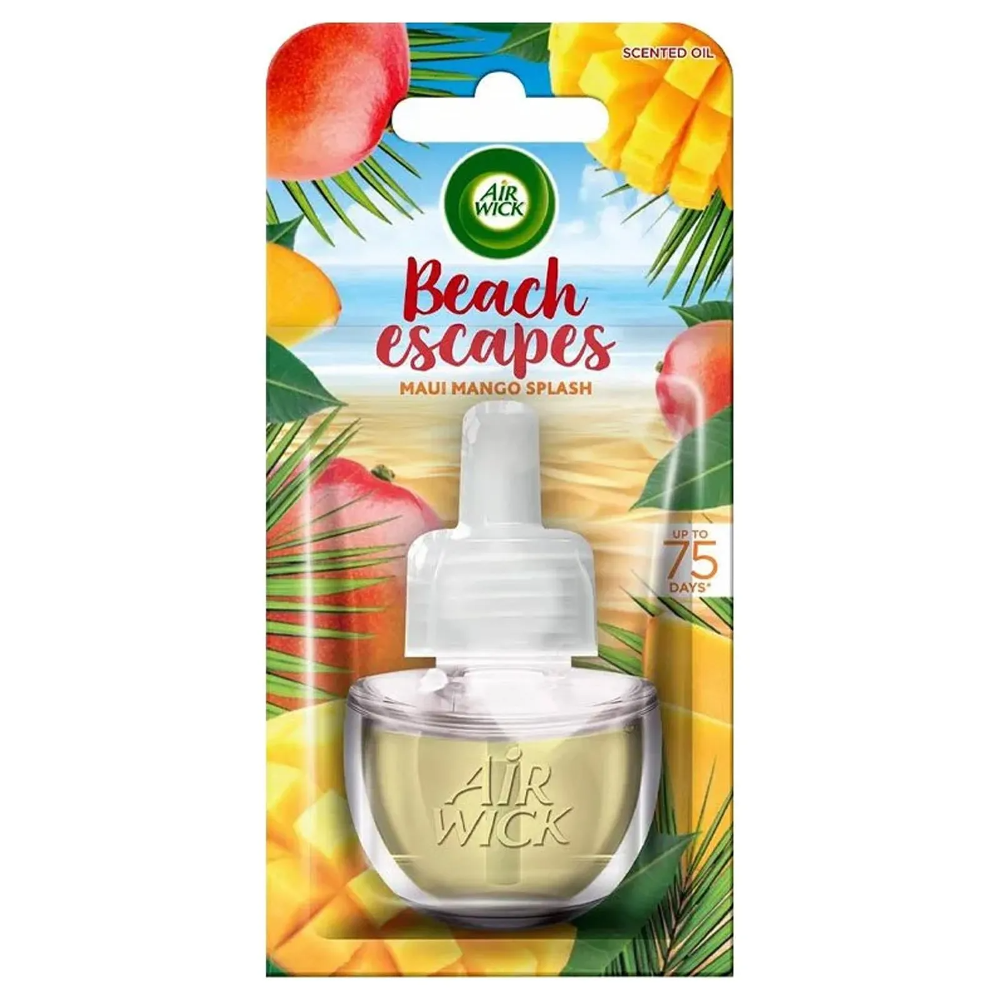 AIR WICK AIR FRESHNHER BEACH ESCAPES MAUI MANGO SPLASH 19 ML