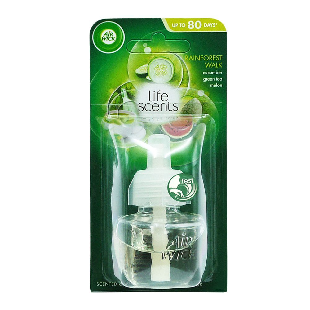 AIR WICK AIR FRESHNER RAIN FOREST WALK CUCUMBER GREEN TEA 19