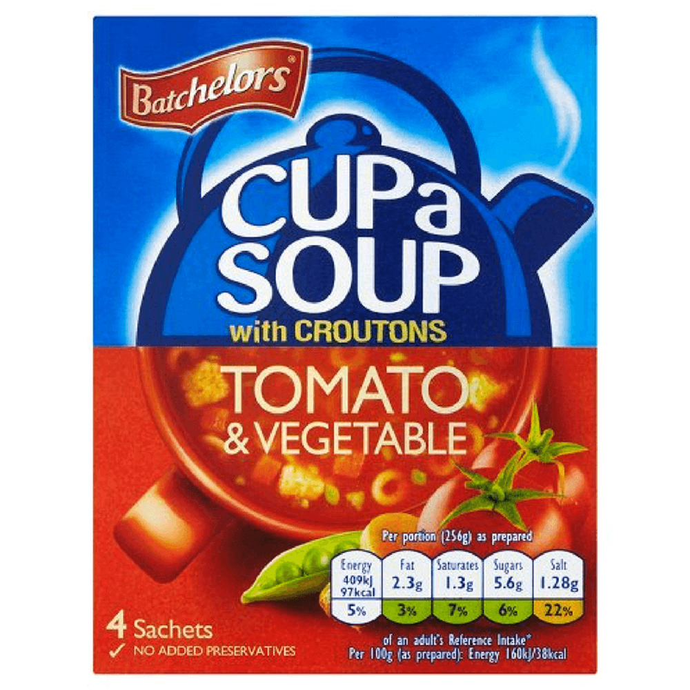 BATCHELORS CUPA SOUP TOMATO 90 GM