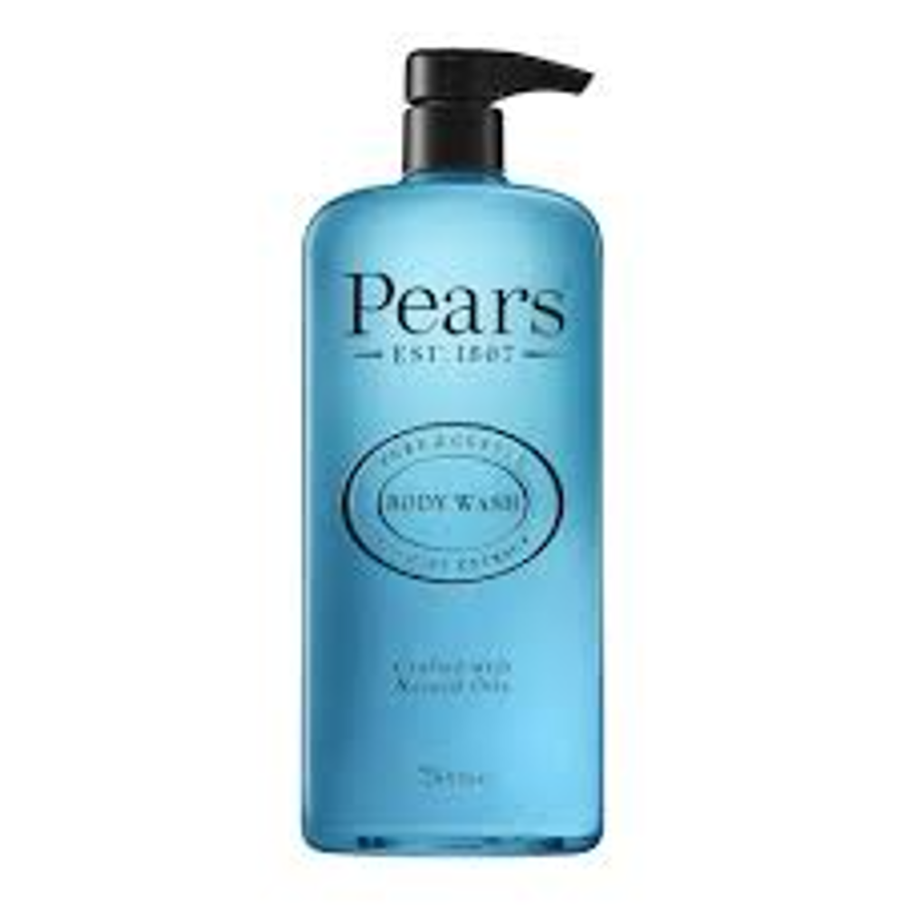 PEARS BODY WASH PURE & GENTLE WITH MINT EXTRACT 750ML