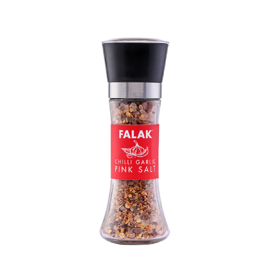 FALAK CHILLI GARLIC PINK SALT 150 GM