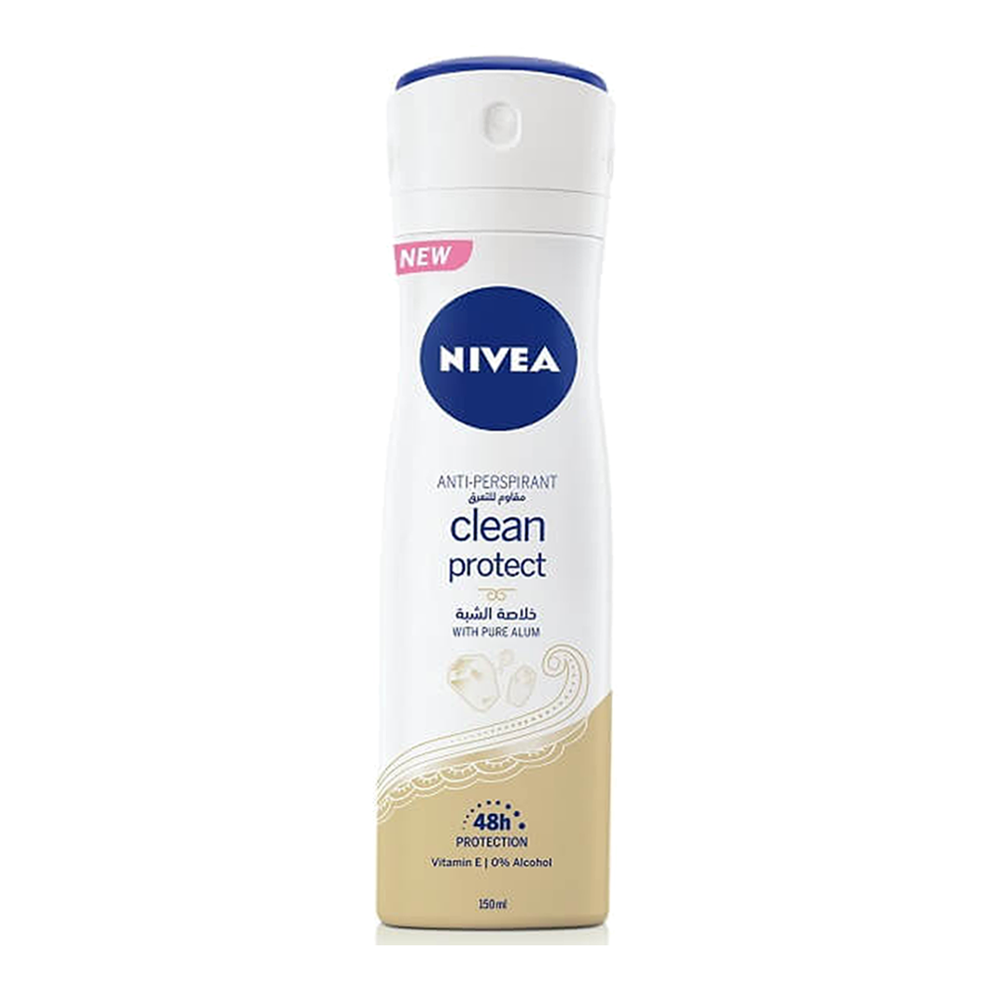 NIVEA DEODORANT CLEAN PROTECT 150ML