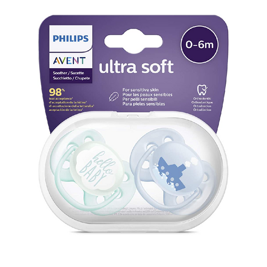 PHILIPS AVENT BABY SOOTHER ULTRA SOFT 0-6M SCF222/01