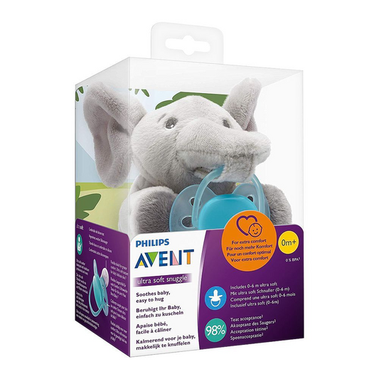 PHILIPS AVENT BABY SOOTHER SNUGGLE ULTRA SOFT 0M+ SCF348/13