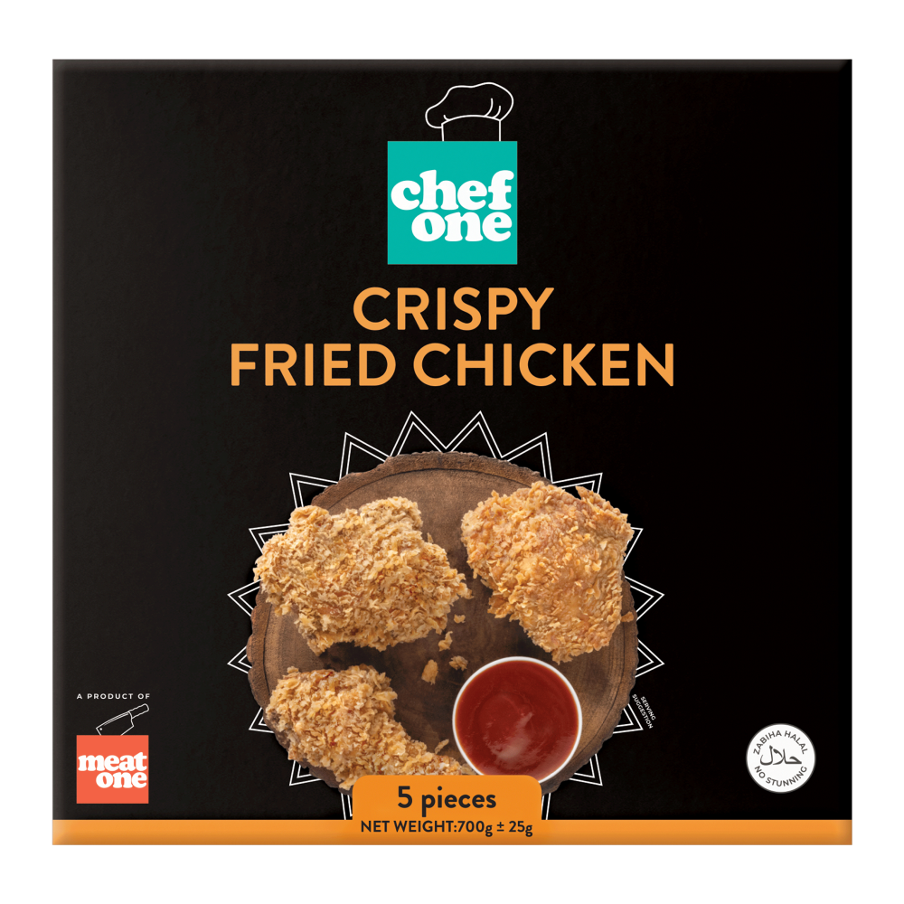 CHEF ONE CRISPY FRIED CHICKEN 5PCS 700GM