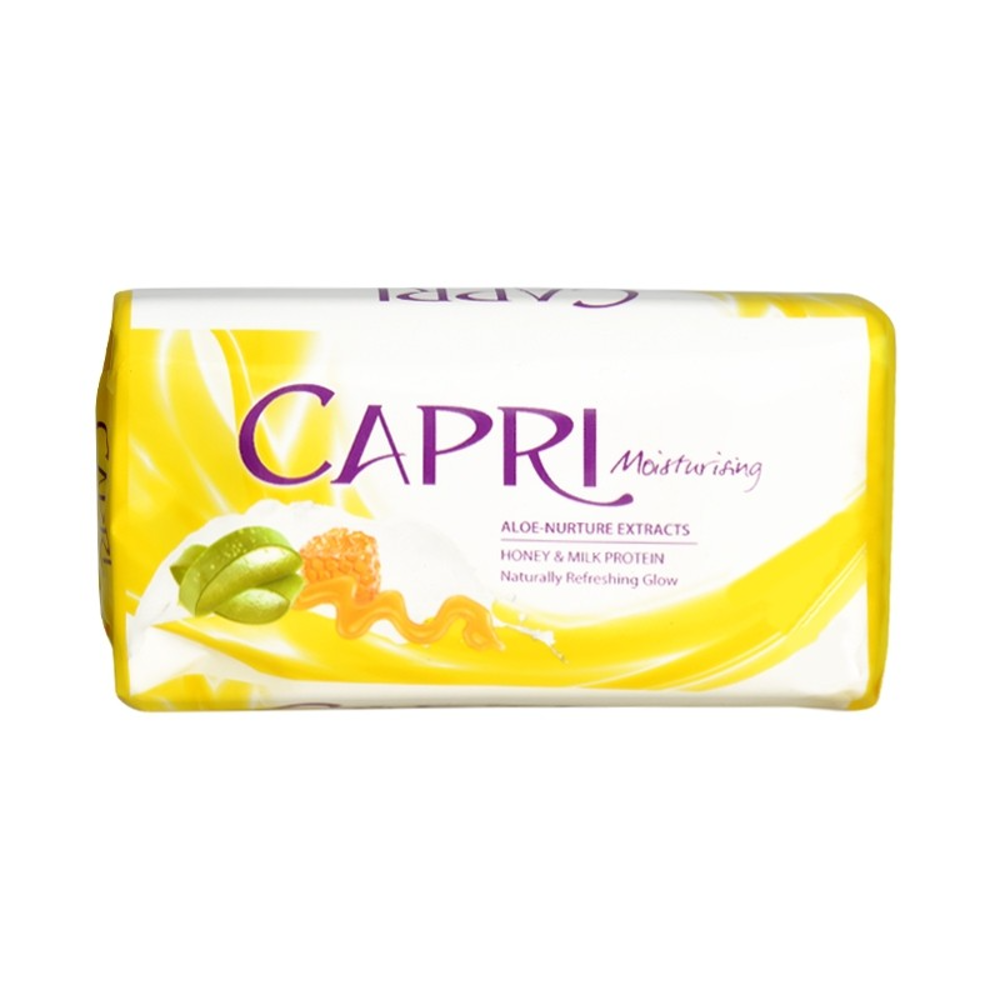 CAPRI ALOE NURTURE EXTRACTS HONEY & MILK SOAP 150 GM