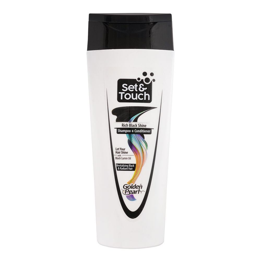 GOLDEN PEARL RICH BLACK SHINE SHAMPOO 360 ML