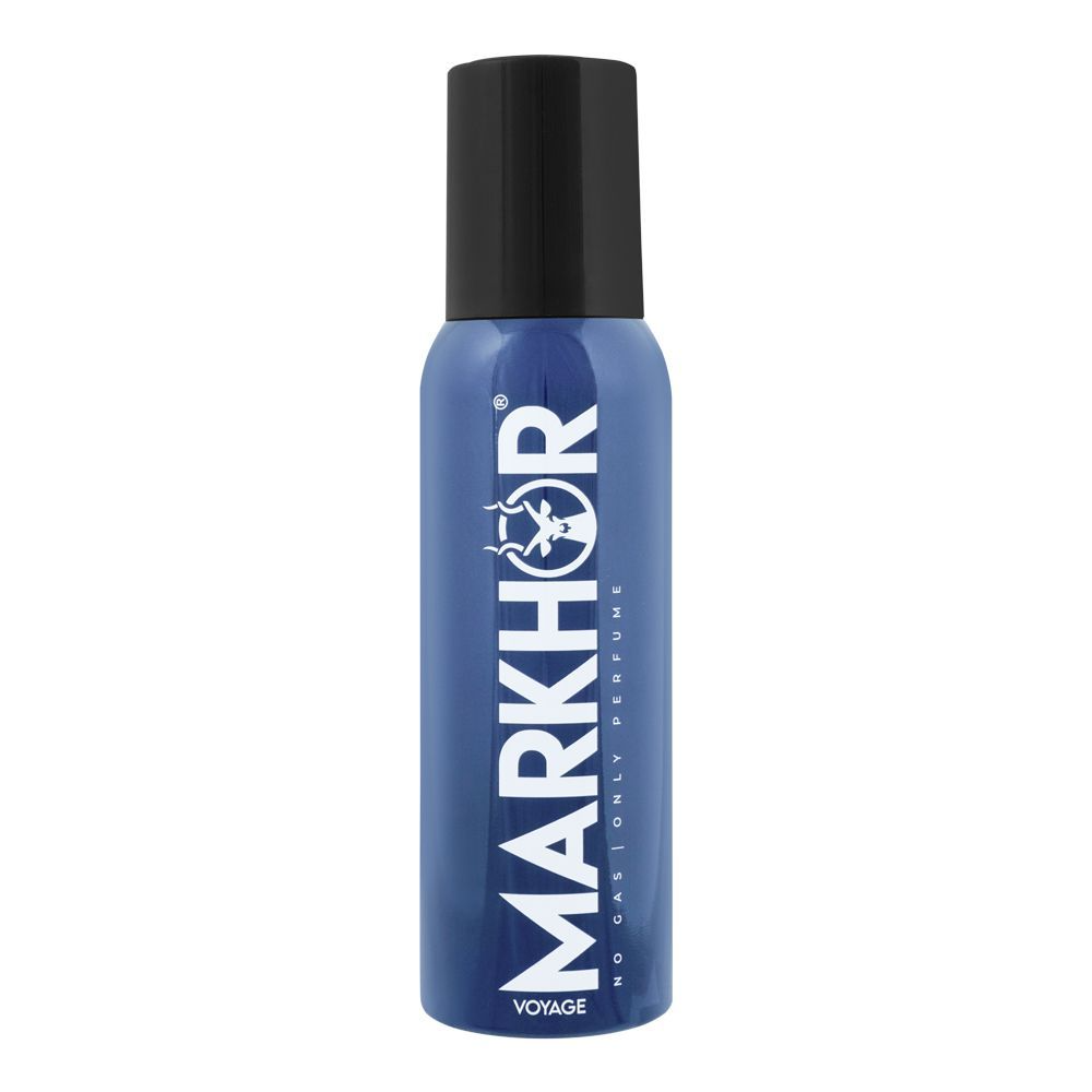 MARKHOR BODY SPRAY VOYAGE BLUE 120 ML