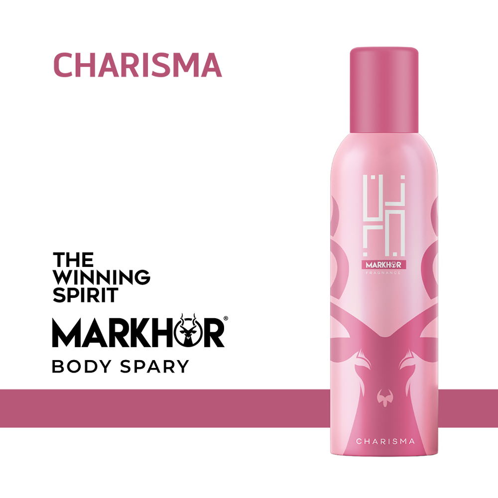 MARKHOR ZANN BODY SPRAY NOIR PINK 120 ML