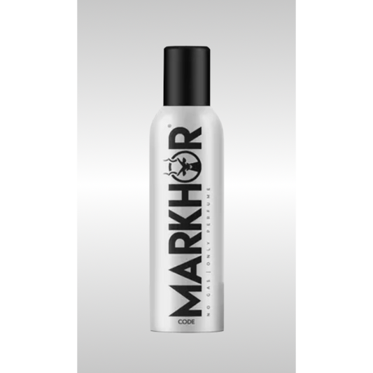 MARKHOR BODY SPRAY NOIR CODE SILVER 120 ML