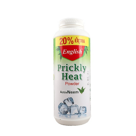 ENGLISH PRICKLY HEAT POWDER ANTI NEEM MEDIUM