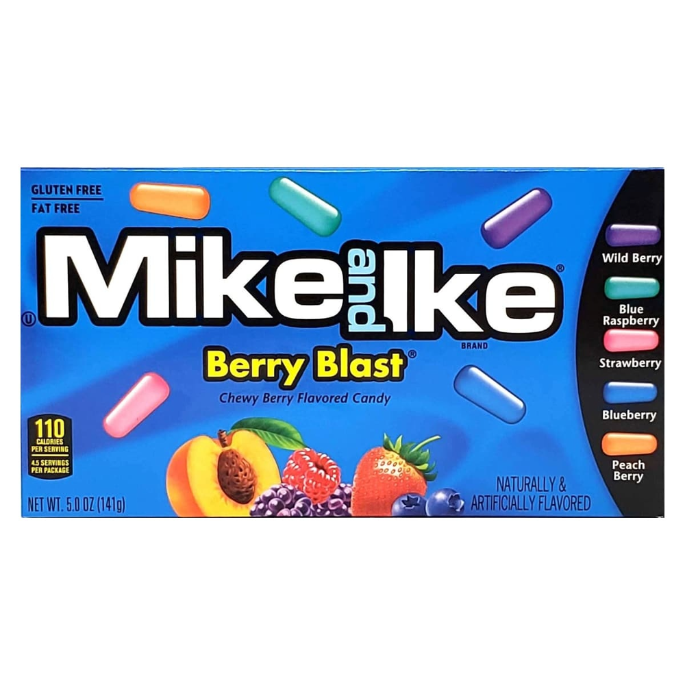 MIKE & IKE CANDY CHEWY BERRY BLAST 141 GM