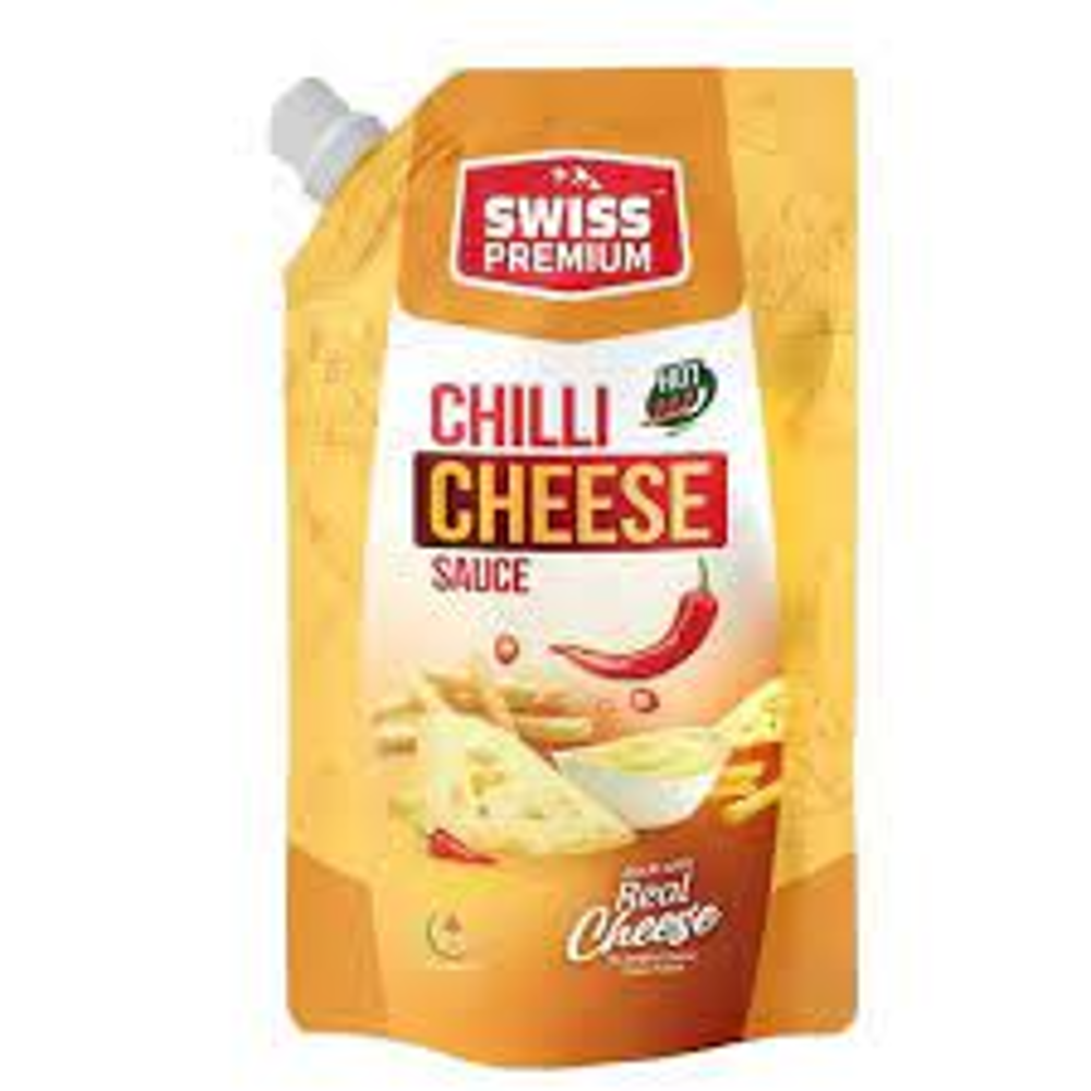 SWISS PREMIUM HOT CHILLI CHEESE SAUCE 200 GM