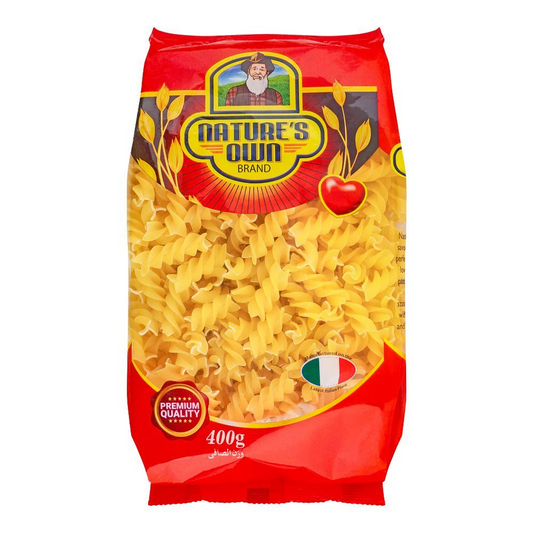 NATURES OWN BRAND FUSILLI 400 GM