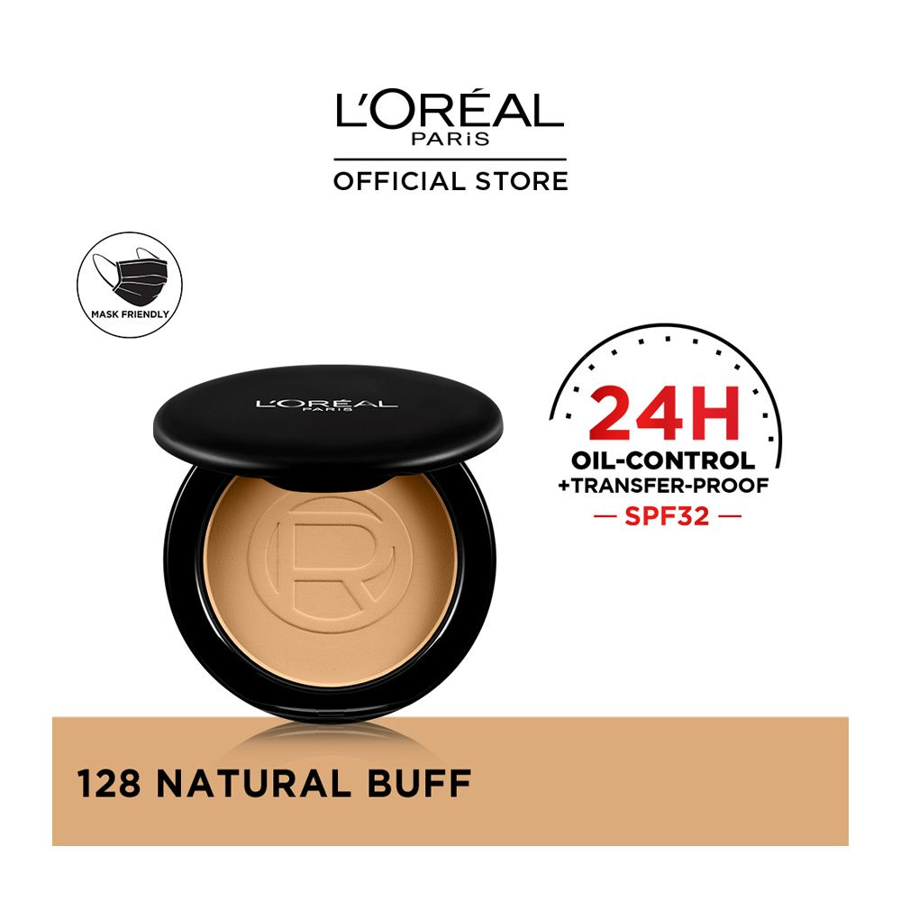LOREAL INFALLIBLE OIL KILLER POWDER SPF32 128 NATURAL BUFF
