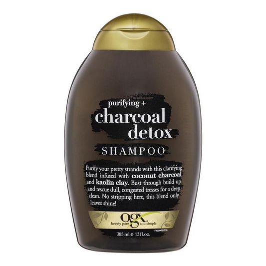 OGX SHAMPOO PURIFYING CHARCOAL DETOX 385 ML