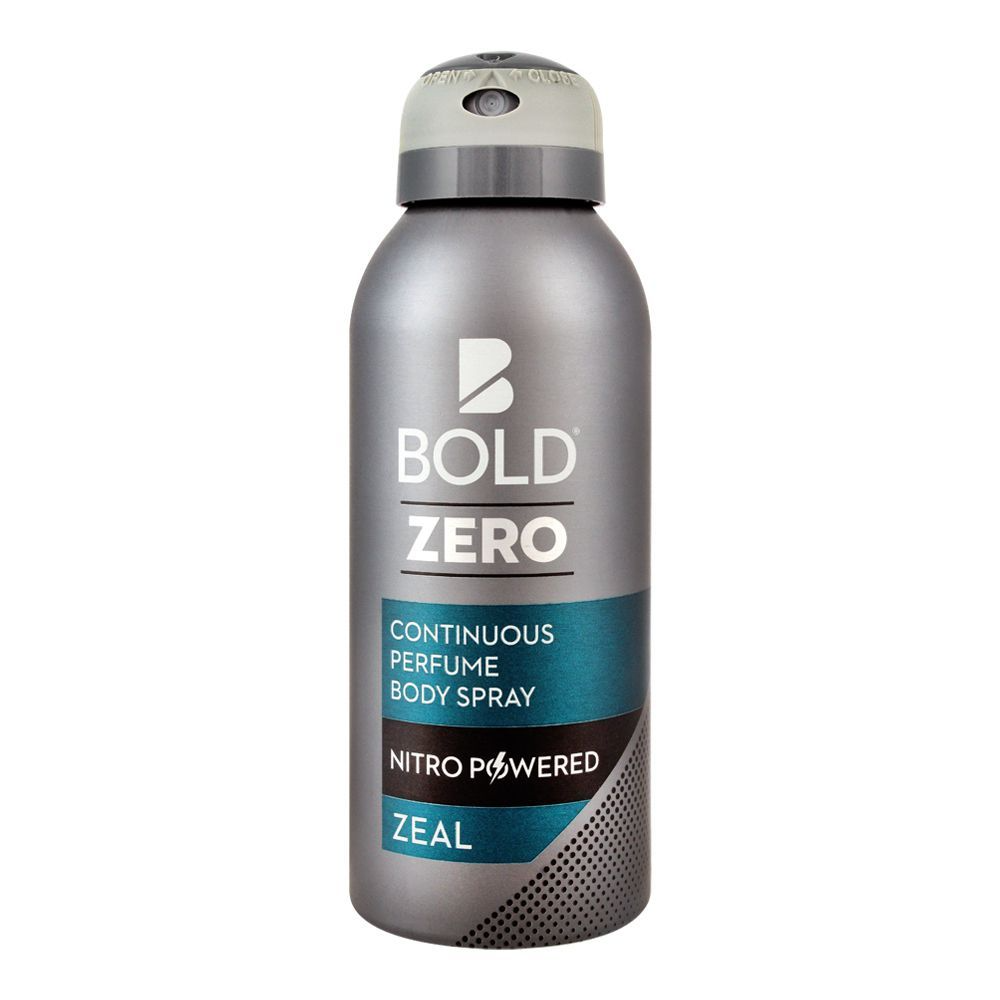 BOLD ZERO DEODORANT ZEAL 120ML