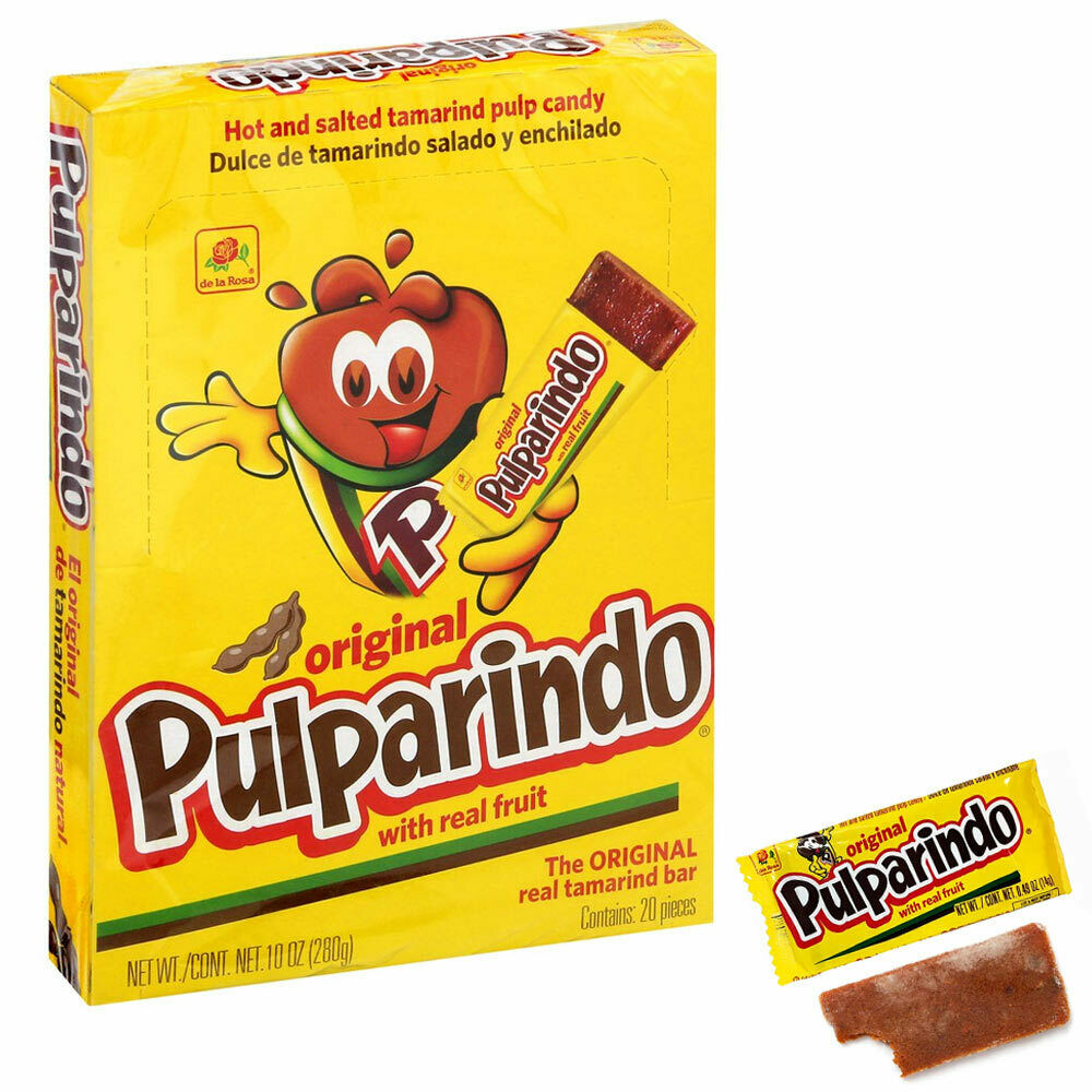 PULPARINDO ORIGINAL TAMARIND BAR WITH REAL FRUIT 14 GM