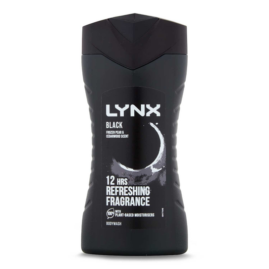 LYNX SHOWER GEL BLACK 12 HRS FRAGRANCE 225 ML