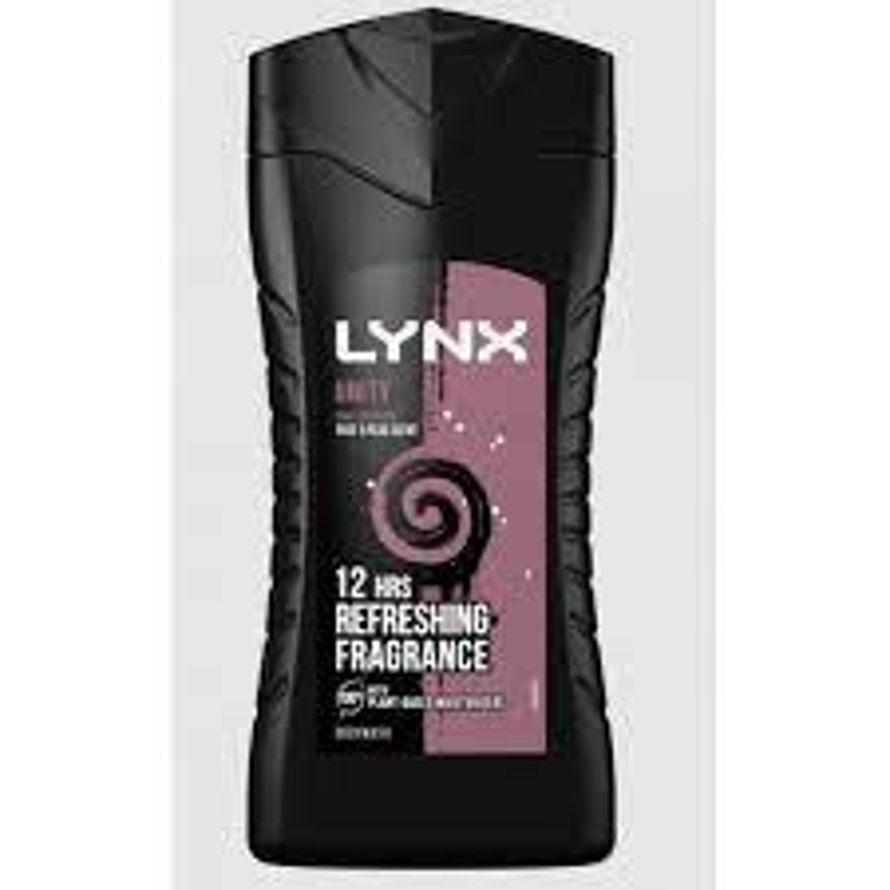 LYNX SHOWER GEL UNITY 12 HRS FRAGRANCE 225 ML